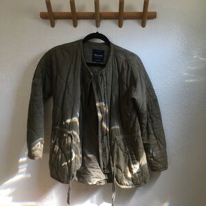 Madewell quilted jacket